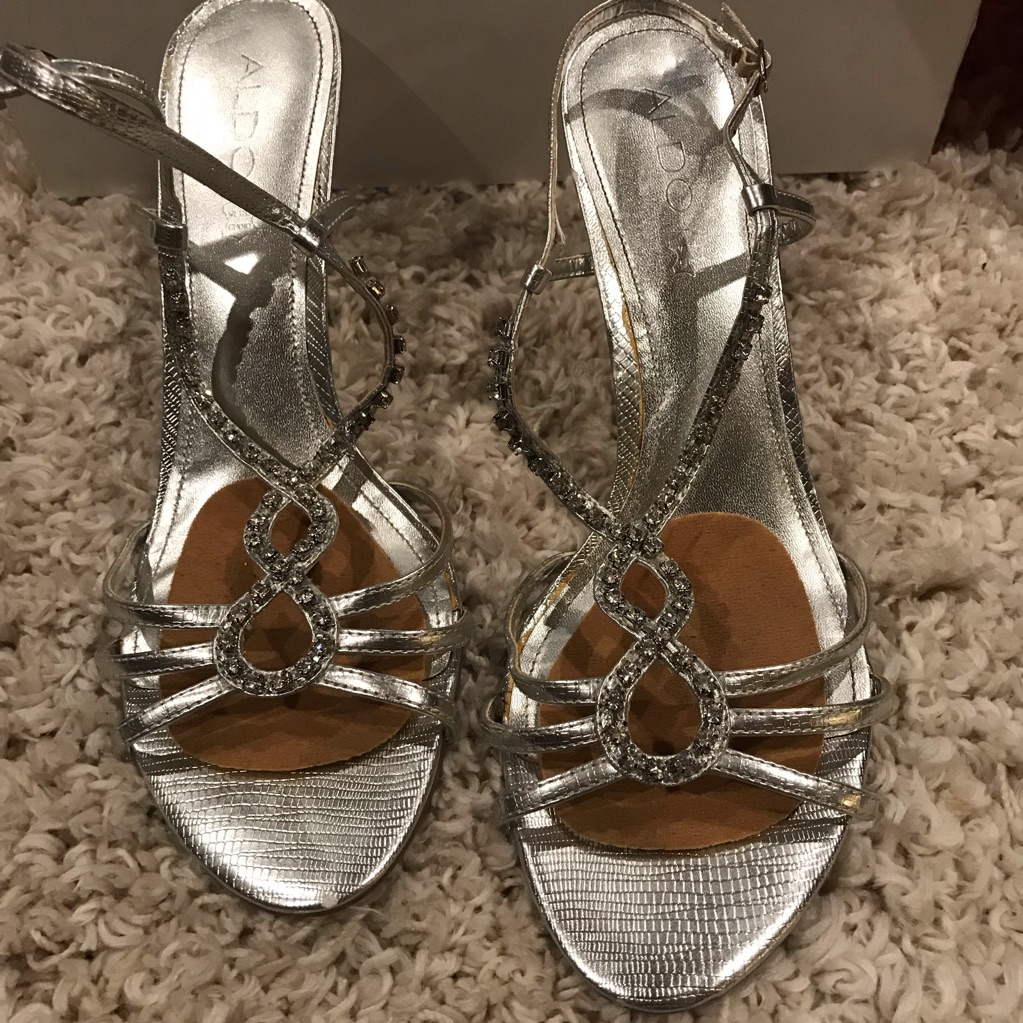Aldo Silver Heels